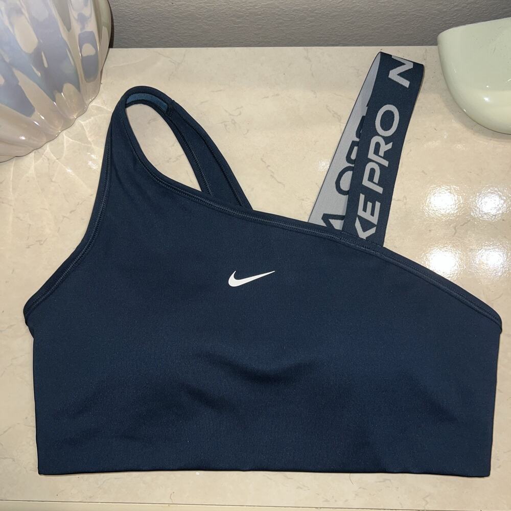 Nike Pro Swoosh Bra, Size Medium, NWT! (Navy Blue)